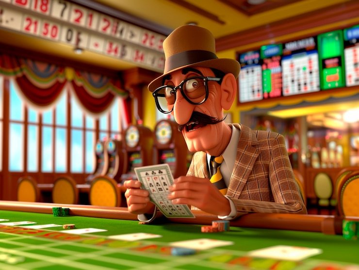 Roda Joker Gaming dengan segmen bonus dan pengganda yang tertampil